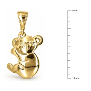 Zlatý přívěsek – koala