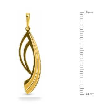 Zlatý přívěsek – elegantní styl