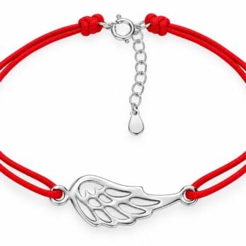Stříbrný náramek Shamballa