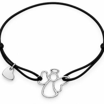 Stříbrný náramek Shamballa