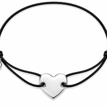 Stříbrný náramek Shamballa